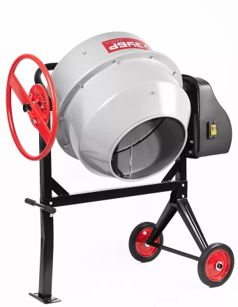 Бетоносмеситель ЗУБР, чугунный венец, 180л, 650Вт ЗБСЭ-180 купить в Новом Уренгое