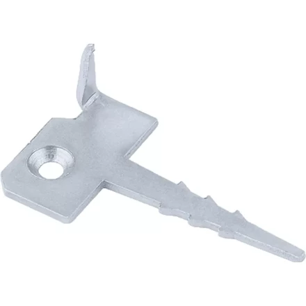 Крепление террасной доски КЛЮЧ Кляймер 2мм  60мм х 30мм цинк СИБРТЕХ Россия 46557 купить в Новом Уренгое