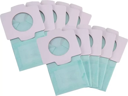 Бумажный пылесбор.мешок антибактериальный для DCL182/CL107FD/CL105D/CL104D/CL072D (10шт.), Makita 198744-5 купить в Новом Уренгое