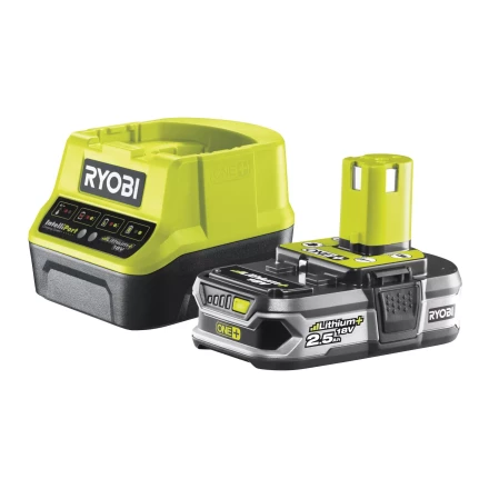 Ryobi ONE Li-Ion аккумулятор 2.5Aч  зарядное устройство RC18120, RC18120-125 купить в Новом Уренгое