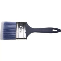 Кисть плоская ЗУБР "АКВА-МАСТЕР" "КП-13", искусственная щетина, пластмассовая ручка, 75мм 4-01013-075