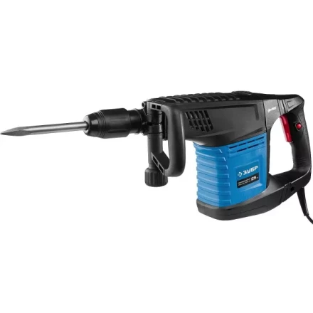 Молоток ЗУБР &quot;ПРОФЕССИОНАЛ&quot; отбойный, SDS-Max, 15Дж, 6кг, 3350уд/мин, 1250Вт, АВТ, кейс ЗММ-15-1250 ВК купить в Новом Уренгое