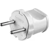 Вилка MAXElectro электрическая, 6А/220В, белая, STAYER 55150-W купить в Новом Уренгое
