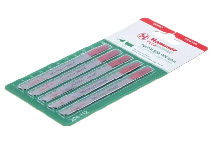 Пилки для лобзика HAMMER JG WD T101B (5шт.) купить в Новом Уренгое