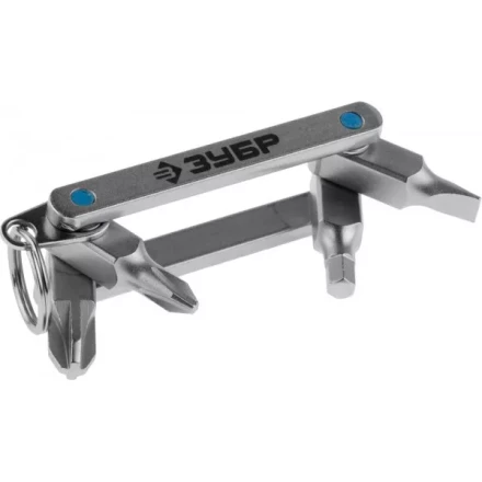 Мультитул ЗУБР&quot;ЭКСПЕРТ&quot;для горнолыжного и сноубордического снаряжения,суперкомпактный, HEX,SL 5 мм,PH №2,PZ № 3,4-в-1 27427-H4 купить в Новом Уренгое