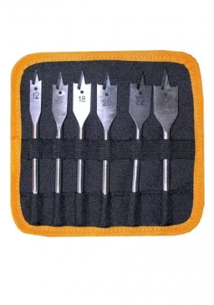 Набор сверл перовых  6 шт.12-25х152мм в сум1/1/40 19121 купить в Новом Уренгое