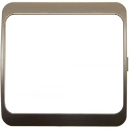 Вставка СВЕТОЗАР "ГАММА" декоративная, цвет золотой металлик, одинарная SV-54165-GM