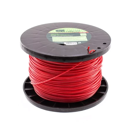 Леска для триммера круглая, на DIN катушке, 2 мм х 190 м, Россия Сибртех 961335 купить в Новом Уренгое