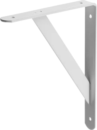 Уголок-кронштейн STAYER &quot;MASTER&quot;, усиленный, 250х200х30х4мм, белый 37421-1 купить в Новом Уренгое