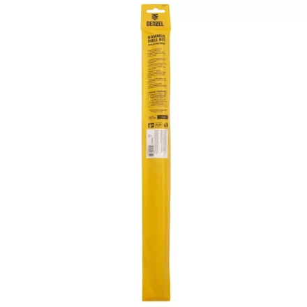 Бур по бетону Denzel, 18 x 460 мм, двойная спираль, три пылеотводящие кромки, 705045 купить в Новом Уренгое