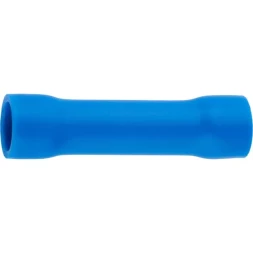Гильза СВЕТОЗАР соединительная, изолированная, синяя, сечение кабеля 1,5-2,5мм2, 27А, 10шт 49450-25