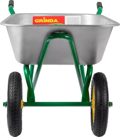 Тачка GRINDA строительная двухколесная, 110 литров 422394 купить в Новом Уренгое
