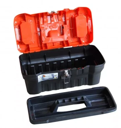 Ящик для инструмента 16 410х210х175 мм металлические замки Энкор 80080 купить в Новом Уренгое