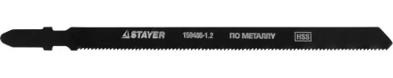 Полотна STAYER &quot;STANDARD&quot;, T318A, для эл.лобзиков, HSS, по цв. мeт, фрезер.развед, тонколист сталь, EU, T318A, 110/1,2мм, 2шт 159486-1.2 купить в Новом Уренгое