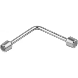 Ключ торцовый ЗУБР &quot;МАСТЕР&quot; двухсторонний L-образный, 14х15мм 27569-14-15