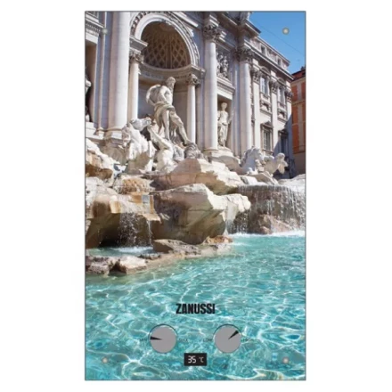 Колонка газовая Zanussi GWH 10 Fonte Glass Trevi купить в Новом Уренгое