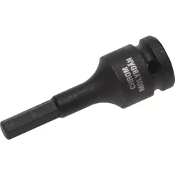 Торцовая головка KRAFTOOL "INDUSTRIE QUALITAT" ударная (1/2"), HEX, Cr-Mo, фосфатированная, H8 27950-08_z01