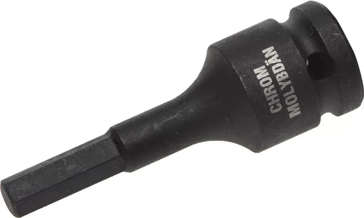 Торцовая головка KRAFTOOL "INDUSTRIE QUALITAT" ударная (1/2"), HEX, Cr-Mo, фосфатированная, H8 27950-08_z01 купить в Новом Уренгое