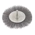 Щетка для дрели 100 мм плоская со шпилькой витая проволока  СИБРТЕХ 744507 купить в Новом Уренгое