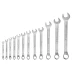 Набор ключей комбинированных Stels 15421, 6-22 мм, 12 шт, CrV, матовый хром купить в Новом Уренгое