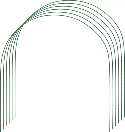 Дуги для парника GRINDA проволочные 2,2м, 6шт 422311-85-90 купить в Новом Уренгое