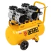 Компрессор безмасляный, малошумный Denzel DLS 1500/50, 1500 ВТ, 2x750, 50 л, 260 л/мин купить в Новом Уренгое