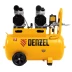 Компрессор безмасляный, малошумный Denzel DLS 1500/50, 1500 ВТ, 2x750, 50 л, 260 л/мин купить в Новом Уренгое