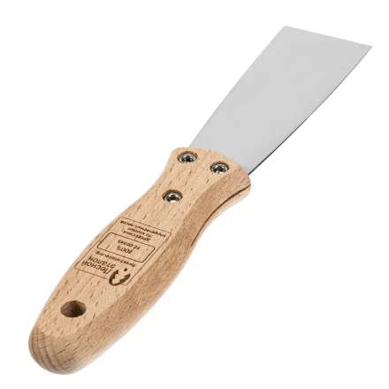 Шпательная лопатка из нержавеющей стали, 40 мм, буковая рукоятка, EFP Matrix 85610 купить в Новом Уренгое