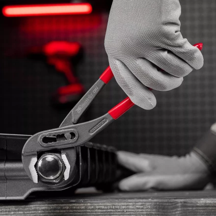 Клещи переставные Matrix, 250 мм, хром-ванадий, обливные рукоятки, 17921 купить в Новом Уренгое