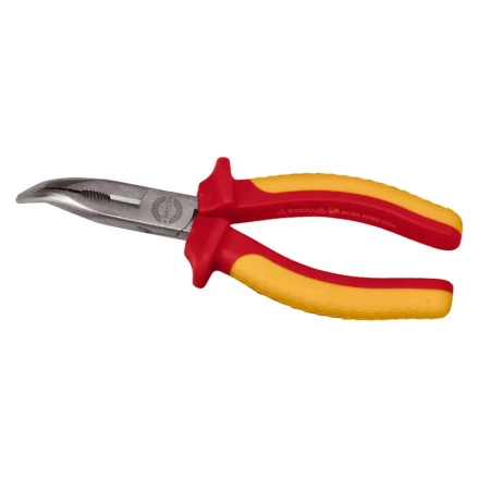 Тонкогубцы изогнутые диэлектрические до 1000В Dielectric CrV 150мм  Кратон 2 12 11 006 купить в Новом Уренгое