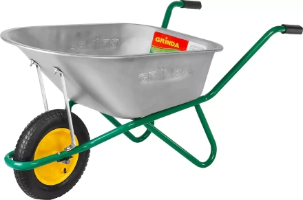 Тачка GRINDA садово-строительная, 90 литров 422396 купить в Новом Уренгое