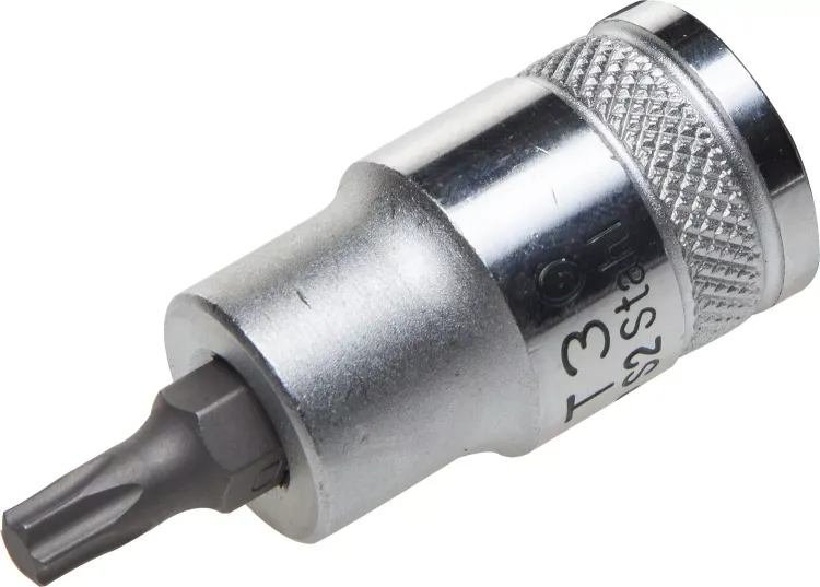 Торцовая бита-головка KRAFTOOL "INDUSTRIE QUALITAT", материал S2, TORX, сатинированная, 1/2", Т40 27905-40_z01 купить в Новом Уренгое
