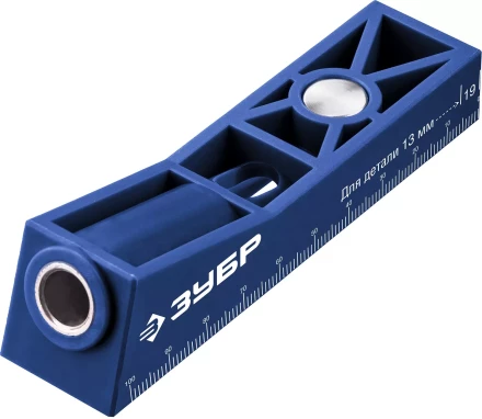 ЗУБР одно отверстие, одинарный кондуктор для глухих отверстий, Профессионал (30092) купить в Новом Уренгое