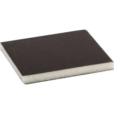 Губка шлифовальная ЗУБР &quot;МАСТЕР&quot; двухсторонняя, мягкий поролон, Р320, 123х98х12мм 35614-320 купить в Новом Уренгое