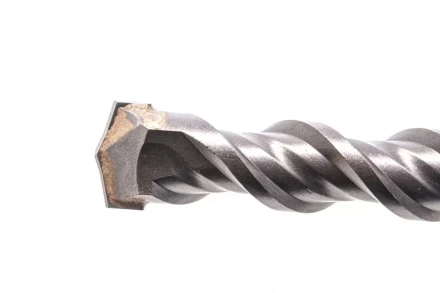 Бур по бетону Denzel, 22 x 310 мм, двойная спираль, три пылеотводящие кромки, 705053 купить в Новом Уренгое