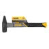 Молоток слесарный, 600 г Denzel, кованый, фибергласовая рукоятка c TPR покрытием, 10486 купить в Новом Уренгое