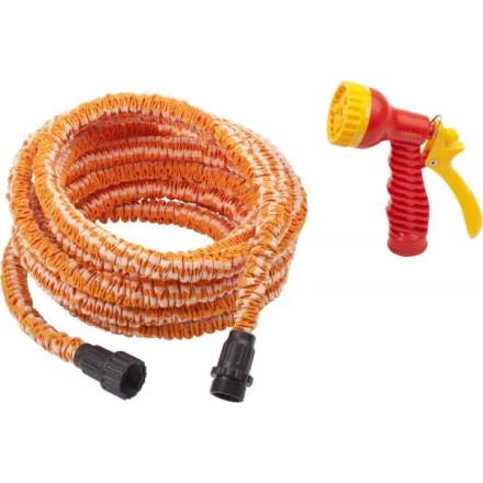 Набор поливочный GRINDA: удлиняющийся шланг 22,5м, пистолет-распылитель 7-ми позиционный 428496-22 купить в Новом Уренгое