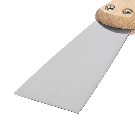 Шпательная лопатка из нержавеющей стали, 50 мм, буковая рукоятка, EFP Matrix 85611 купить в Новом Уренгое