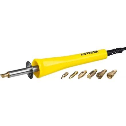 Прибор STAYER &quot;MASTER&quot; для выжигания с набором насадок, 7шт 45225 купить в Новом Уренгое