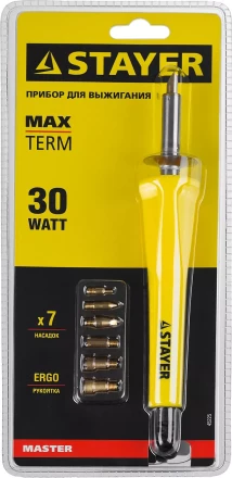 Прибор STAYER &quot;MASTER&quot; для выжигания с набором насадок, 7шт 45225 купить в Новом Уренгое