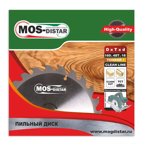 Пильный диск MOS-DISTAR (Cтандарт) тонкие PST25010030 купить в Новом Уренгое