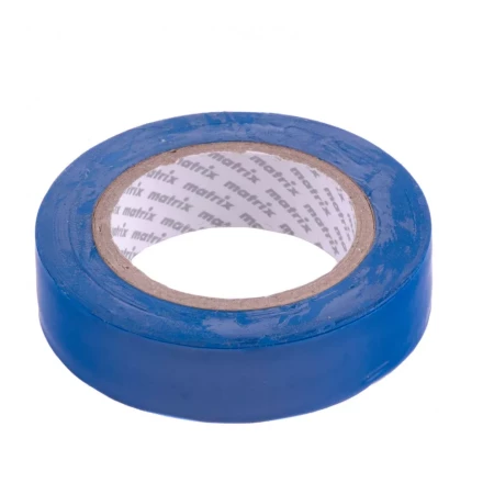 Изолента ПВХ 15 мм х 10 м синяя 150 мкм Matrix 88770 купить в Новом Уренгое