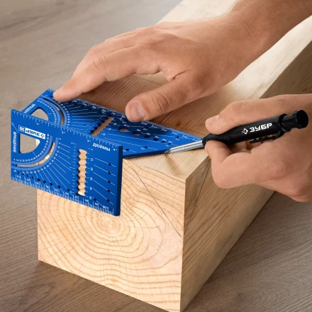 ЗУБР 3D, 7-в-1, угольник многофункциональный, Профессионал (34399) купить в Новом Уренгое