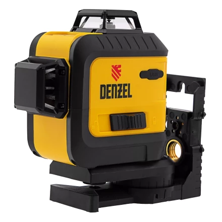 Лазерный уровень мультипризм. LXI 360-3 Green, 30 м, 520 нм, акк. Li 2800 mAh, резьба 1/4"// Denzel 35079 купить в Новом Уренгое