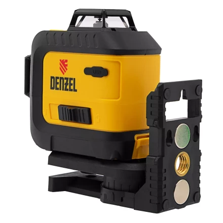 Лазерный уровень мультипризм. LXI 360-3 Green, 30 м, 520 нм, акк. Li 2800 mAh, резьба 1/4"// Denzel 35079 купить в Новом Уренгое