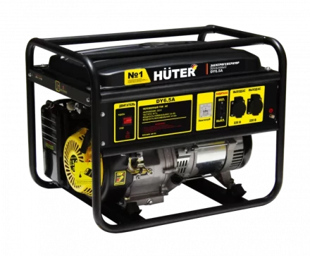 Электрогенератор бензиновый DY6.5A Huter 64/1/57 купить в Новом Уренгое