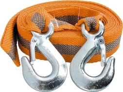 Трос буксировочный 2,5 тонны 2 крюка пакет STELS Россия 54371
