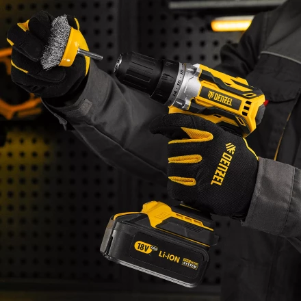 Щетка для дрели, 65 мм, Чашка, со шпилькой , нержавеющая витая проволока Denzel 744613 купить в Новом Уренгое