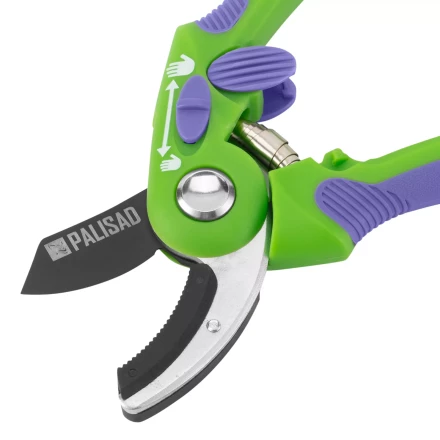Секатор с наковальней Palisad 604868, регулировка захвата купить в Новом Уренгое