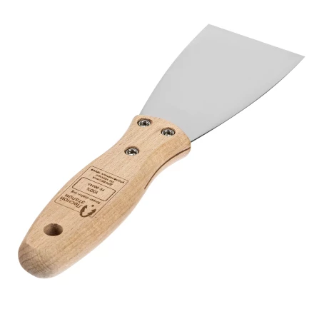 Шпательная лопатка из нержавеющей стали, 60 мм, буковая рукоятка, EFP Matrix 85613 купить в Новом Уренгое